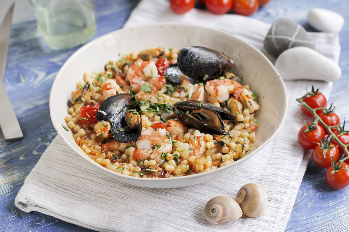 Фрегола с морепродуктами: кулинарные шедевры из Сицилии