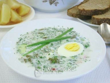 Летние лакомства: свежий холодник со щавелем для жаркой погоды