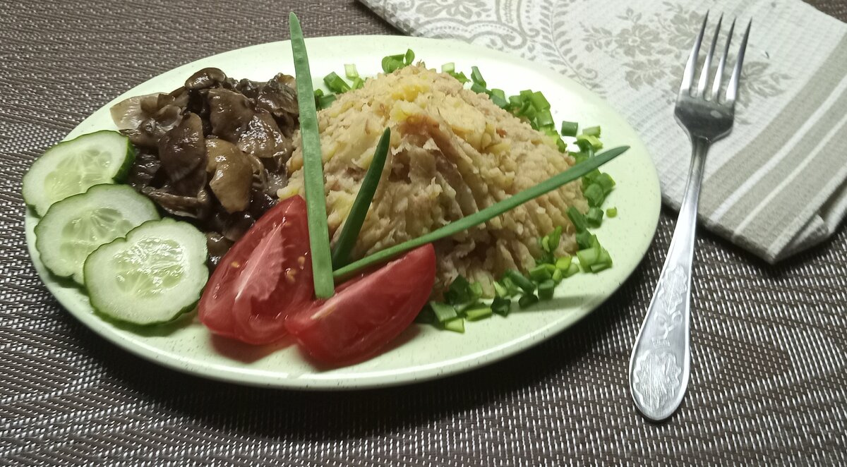 Сытно, быстро и очень вкусно! Картошка «мятуха»