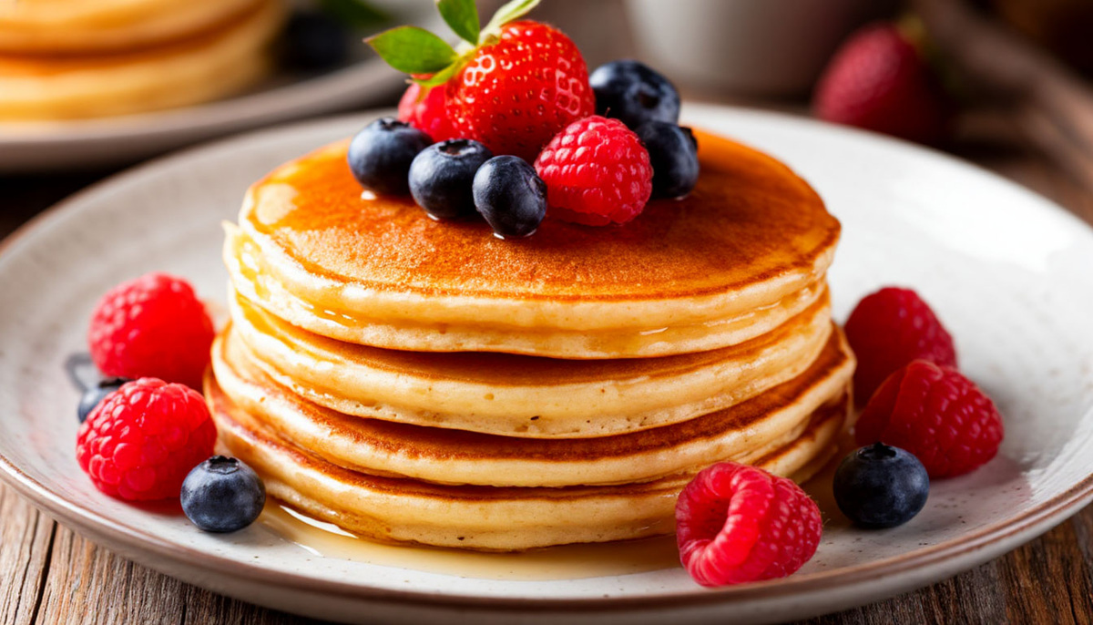 Пышные оладьи на кефире для любого утра