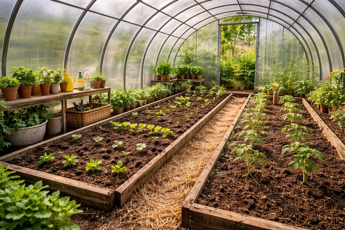 Почему теплица «стареет» быстрее огорода