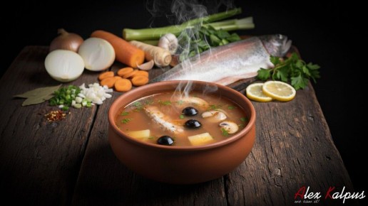 Грузинский рыбный суп: уютные ароматы осени в каждой ложке