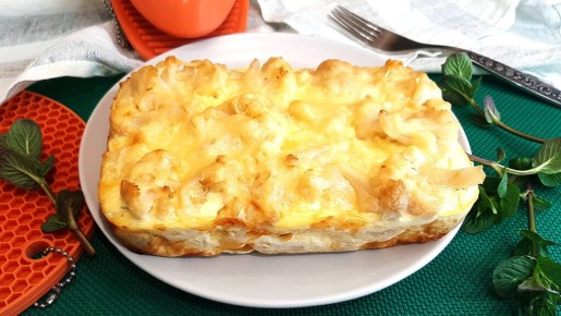 Нежная запеканка из цветной капусты: как приготовить легко и вкусно