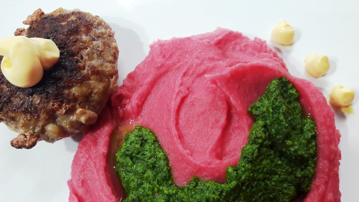 Радужное вкусовое приключение: картофельное пюре со свеклой