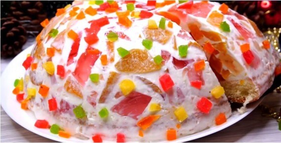 Яркие зимние торты для вашего праздничного стола