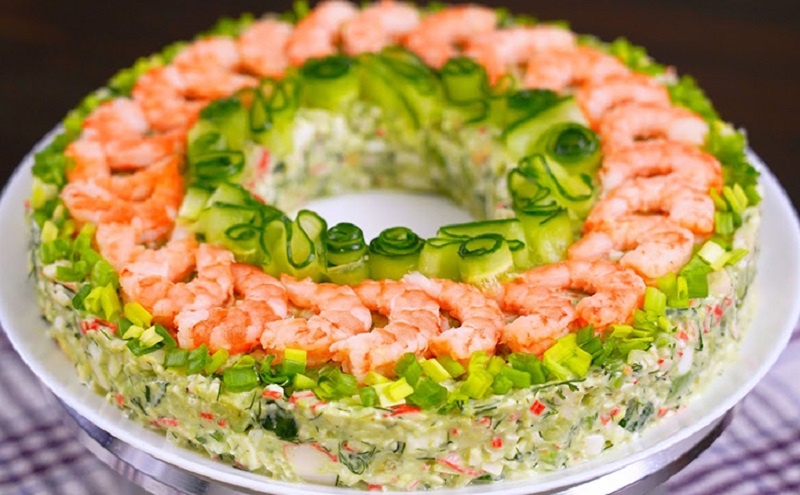 Салат «Нептун»: свежий взгляд на традиции новогоднего стола