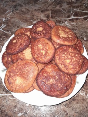 Оладьи из щучьей икры