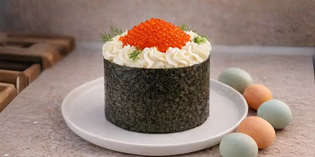 Суши-кулич: новый взгляд на традиционный пасхальный десерт