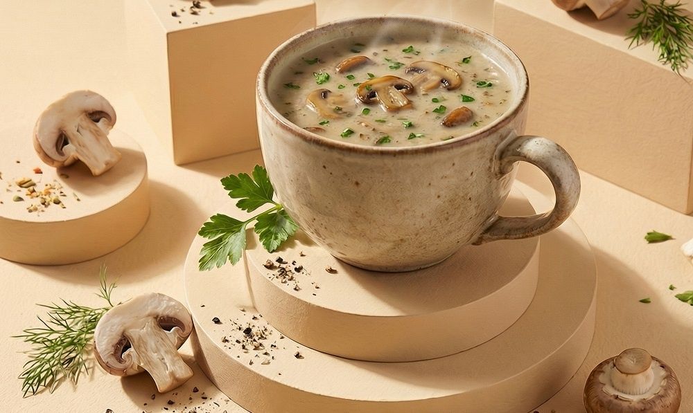 Летний суп «Грибы»: вкус, который привносит тепло