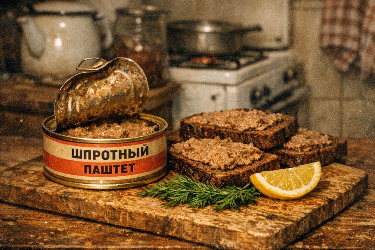 Шпротный паштет: Кулинарная классика советской эпохи