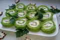 Восхитительный рулет с крабовыми палочками и творожным сыром для вашего праздничного стола