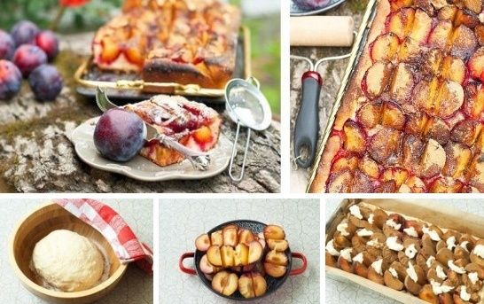 Сливовый пирог по-баварски