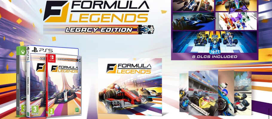 Formula Legends анонсирует выпуск Legacy Edition с коллекционными бонусами